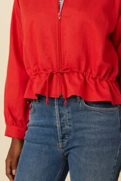 Roux Femme Fete Jacket - Zinnia -AGOLDE Shop 9984 Roux Tencel Zinnia 5