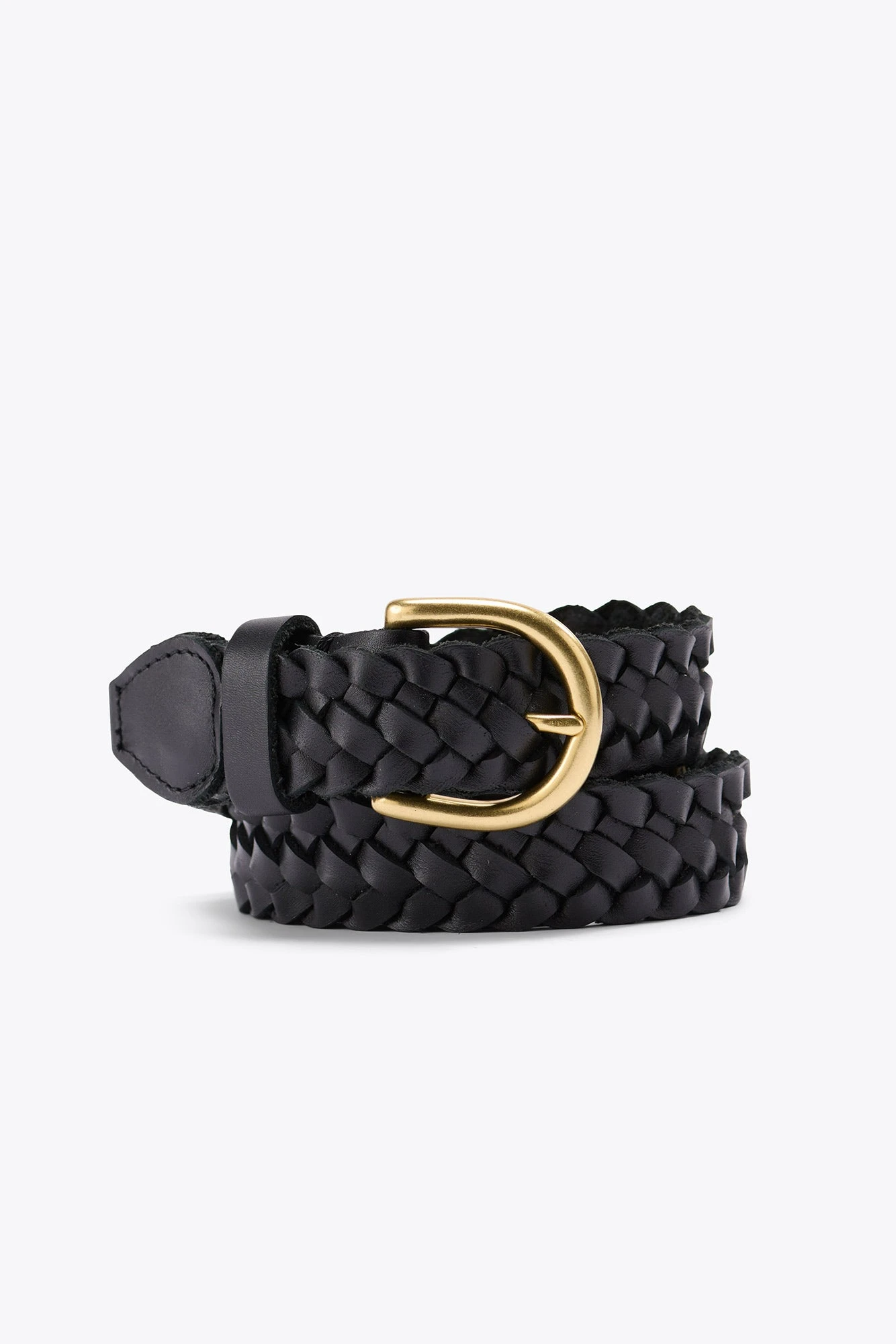Nisolo- Talia Braided Belt - Black 1 Nisolo- Talia Braided Belt - Black