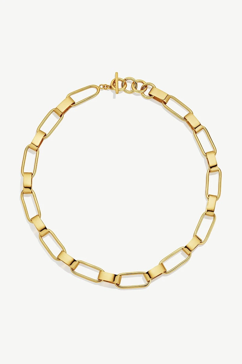 SOKO Capsule Collar Necklace - Gold 1 SOKO Capsule Collar Necklace - Gold