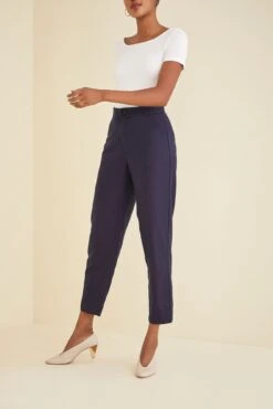 Dava Silk Noil Pants - Navy - ReAmour 16 Dava Silk Noil Pants - Navy - ReAmour -AGOLDE Shop Dava Pant 2391 web 0cbc32a1 427c 49c2 8ea0 f06b3f253227