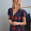 Ellie Washable Silk Dress - Albany Floral