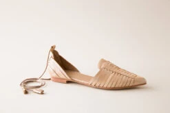 Hollis Flat -AGOLDE Shop HumaBlanco HollisCaramelMetallic 3