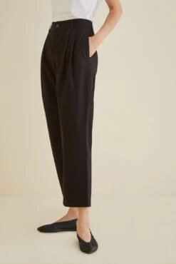 Kowtow Faculty Pants -AGOLDE Shop KOWTOW Faculty Pant Black Canvas 1588 web