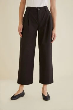 Kowtow Faculty Pants -AGOLDE Shop KOWTOW Faculty Pant Black Canvas 1591 web