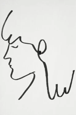 Leslie Francesca Raw Crystal Studs -AGOLDE Shop LESLIE FRANCESCA Raw Crystal Studs Black Tourmaline 0008 web