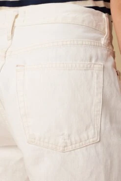 AGOLDE Parker Long Denim Short - Panna Cotta -AGOLDE Shop Parker Long Short Panna Cotta 6