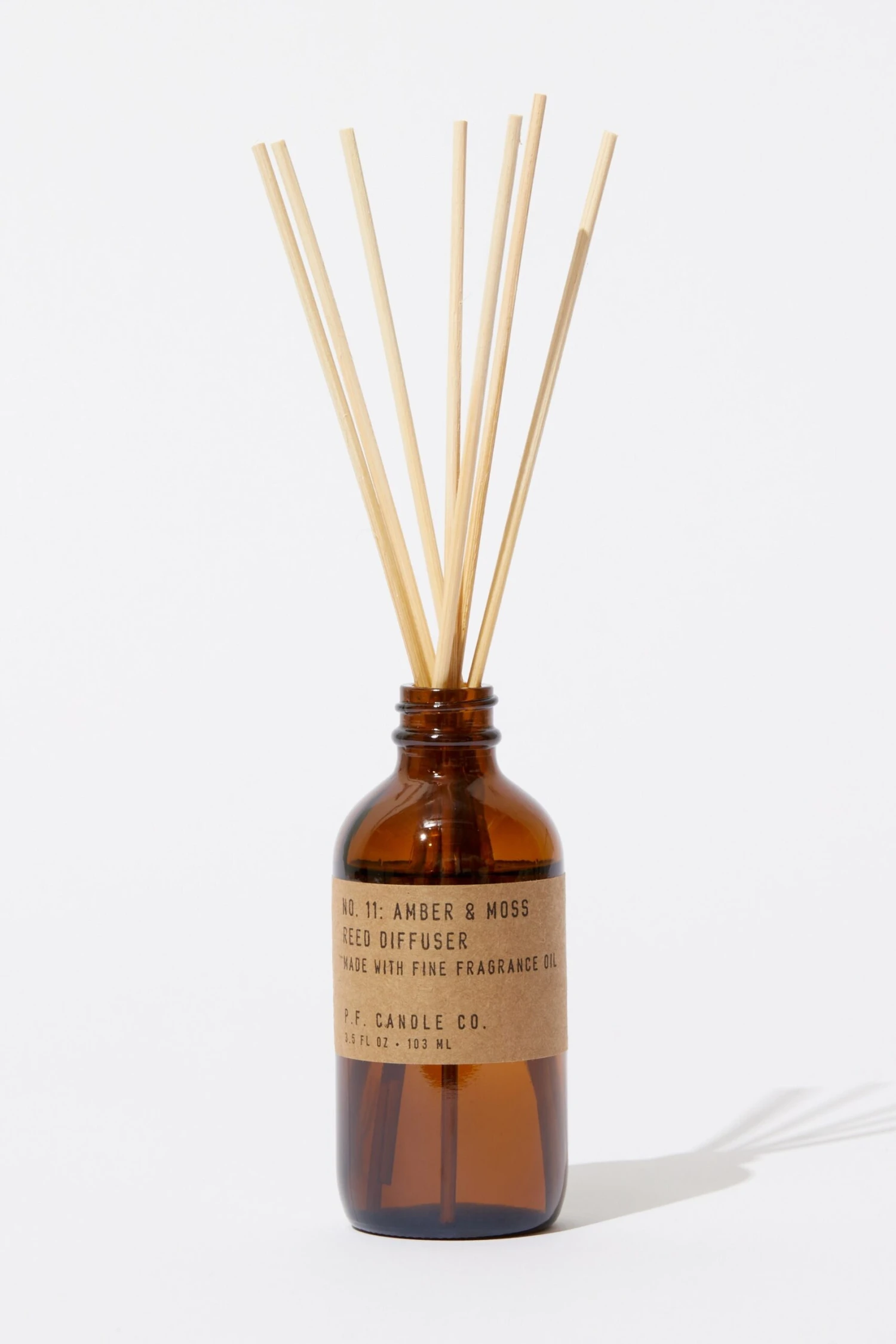 P.F. Candle Co. Reed Diffuser - Amber & Moss 1 P.F. Candle Co. Reed Diffuser - Amber & Moss