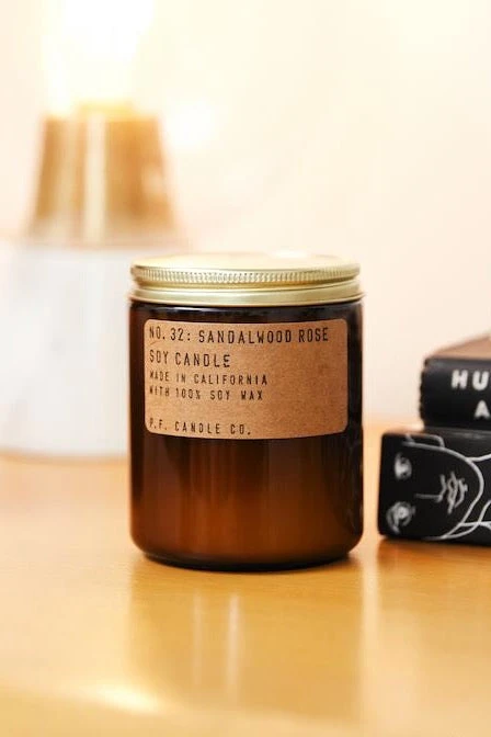 P.F. Candle Co. Standard Soy Candle - Sandalwood Rose 2 P.F. Candle Co. Standard Soy Candle - Sandalwood Rose - Image 2