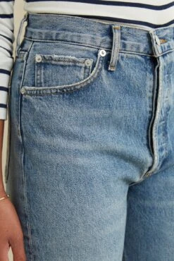 AGOLDE 90s Pinch Waist Jean- Navigate 7 AGOLDE 90s Pinch Waist Jean- Navigate -AGOLDE Shop TBD90 spinchwaistNavigate 1536 web