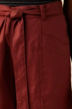 Milo Femme Fête Short - Rust -AGOLDE Shop TBD Milo Short Rust 5