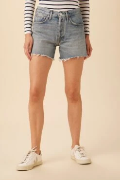 AGOLDE Parker Vintage Long Short - Wheel