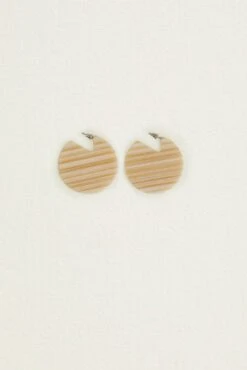 Machete Clare Earrings -AGOLDE Shop machete clare earring chameau stripe pair 0001 wed web