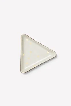 Triangle Polka Dot Dish