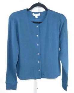 Mira Luxe Fleece Cardigan - Azure - ReAmour -AGOLDE Shop recurate submission 27552 3