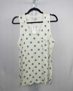 Eveline Slub Tank - Denim Dot - ReAmour -AGOLDE Shop recurate submission 39359