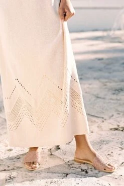 Nisolo- Isla Woven Slide Sandal - Desert Rose 9 Nisolo- Isla Woven Slide Sandal - Desert Rose -AGOLDE Shop wf isla woven desert rose 1